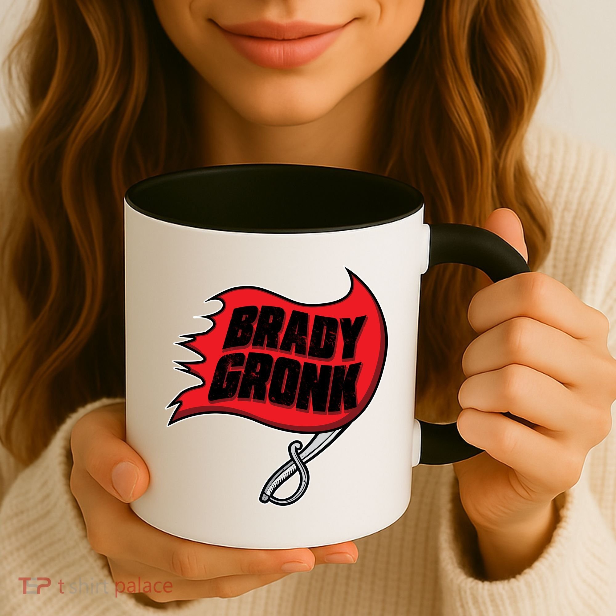 Brady Gronk Tampa Bay Flag Coffee Mug
