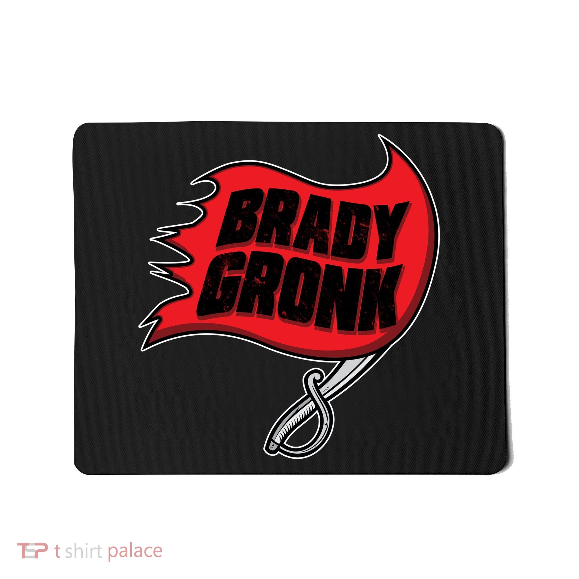 Brady Gronk Tampa Bay Flag Mousepad