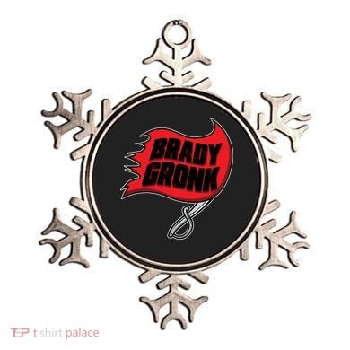 Brady Gronk Tampa Bay Flag Ornament