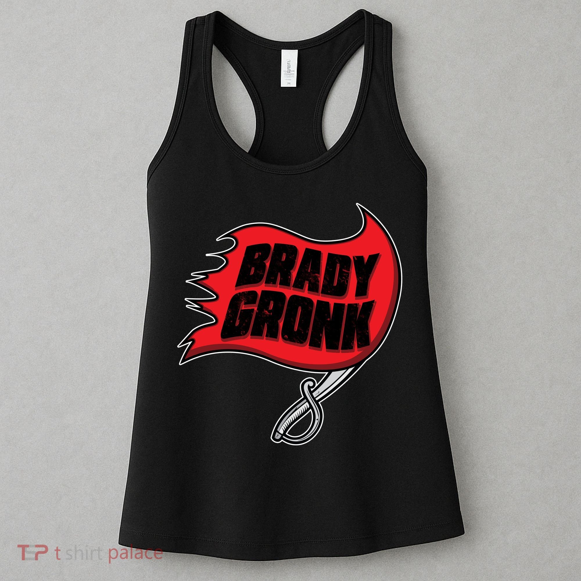 Brady Gronk Tampa Bay Flag Women's Tank Top