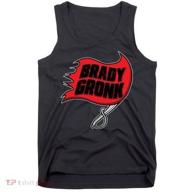Brady Gronk Tampa Bay Flag Tank Top