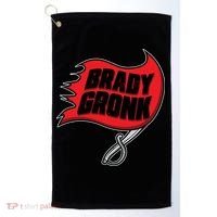 Brady Gronk Tampa Bay Flag Golf Towel thumb 0