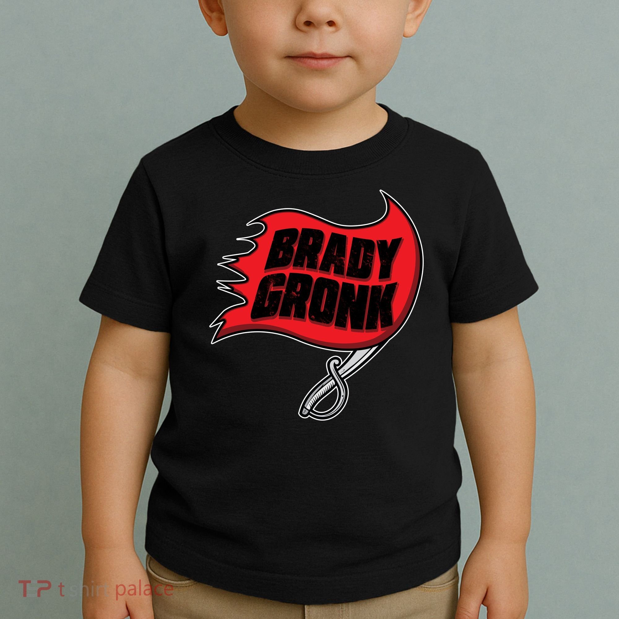 Brady Gronk Tampa Bay Flag Toddler T-Shirt