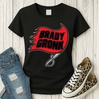 Brady Gronk Tampa Bay Flag Women's T-Shirt thumb 3