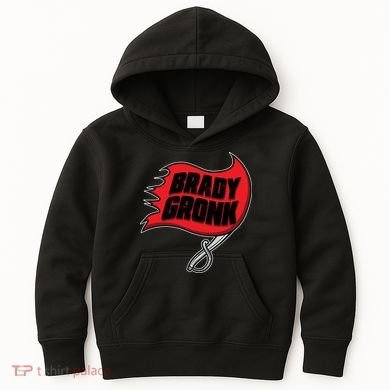 Brady Gronk Tampa Bay Flag Kids Hoodie