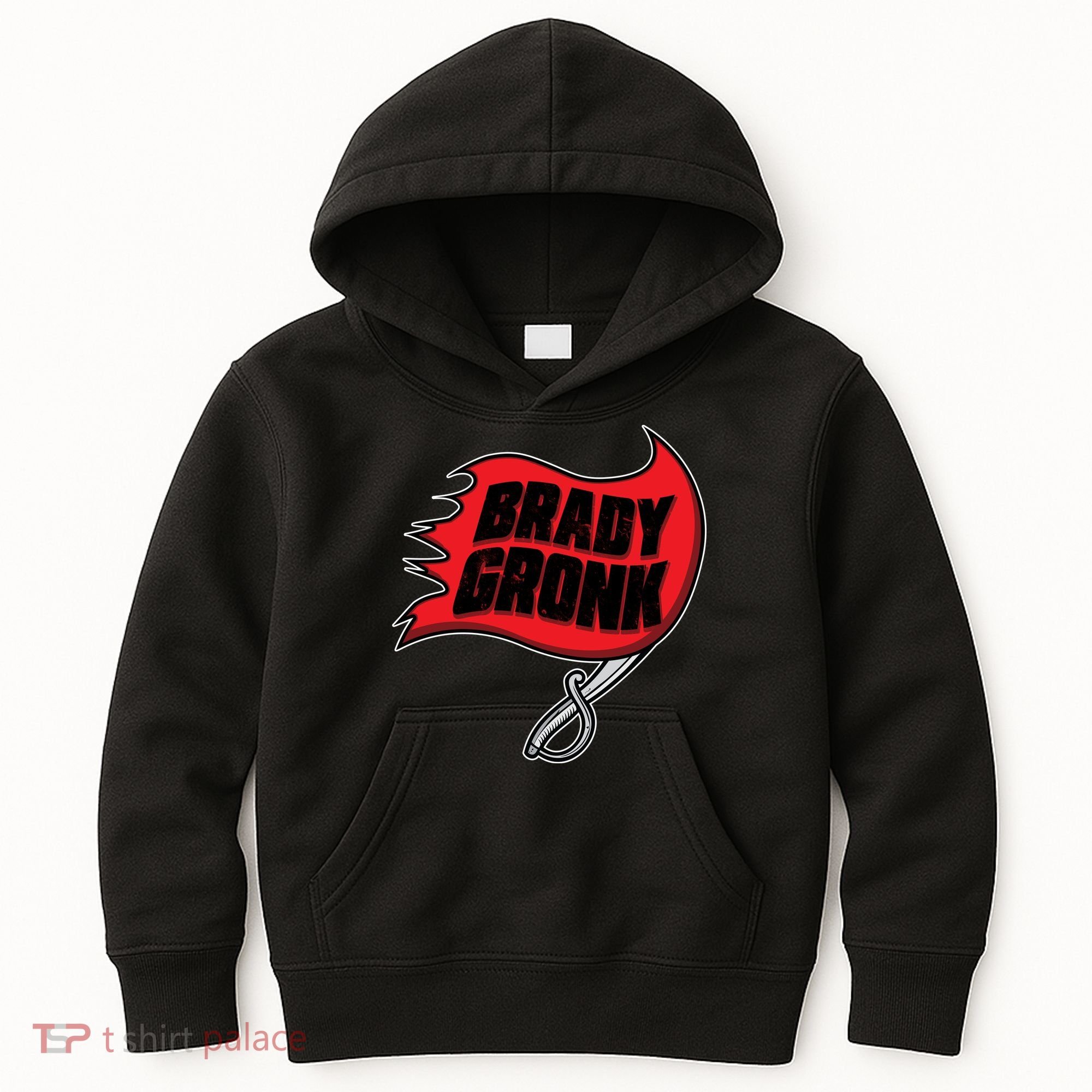 Brady Gronk Tampa Bay Flag Kids Hoodie