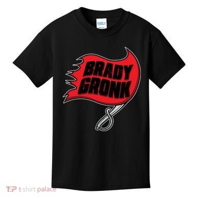 Brady Gronk Tampa Bay Flag Kids T-Shirt