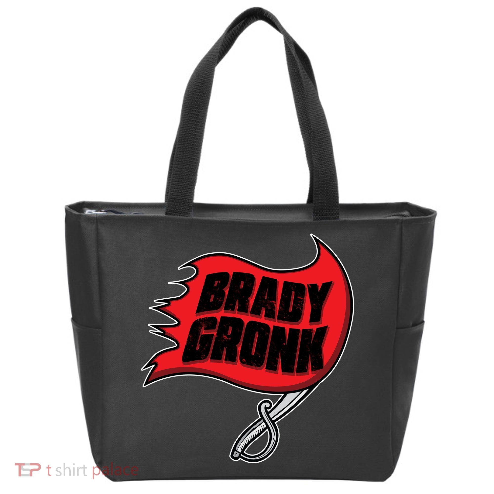 Brady Gronk Tampa Bay Flag Tote Bag