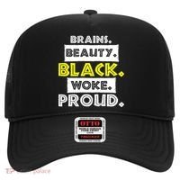 Brains Beauty Black Woke Proud Hat thumb 0