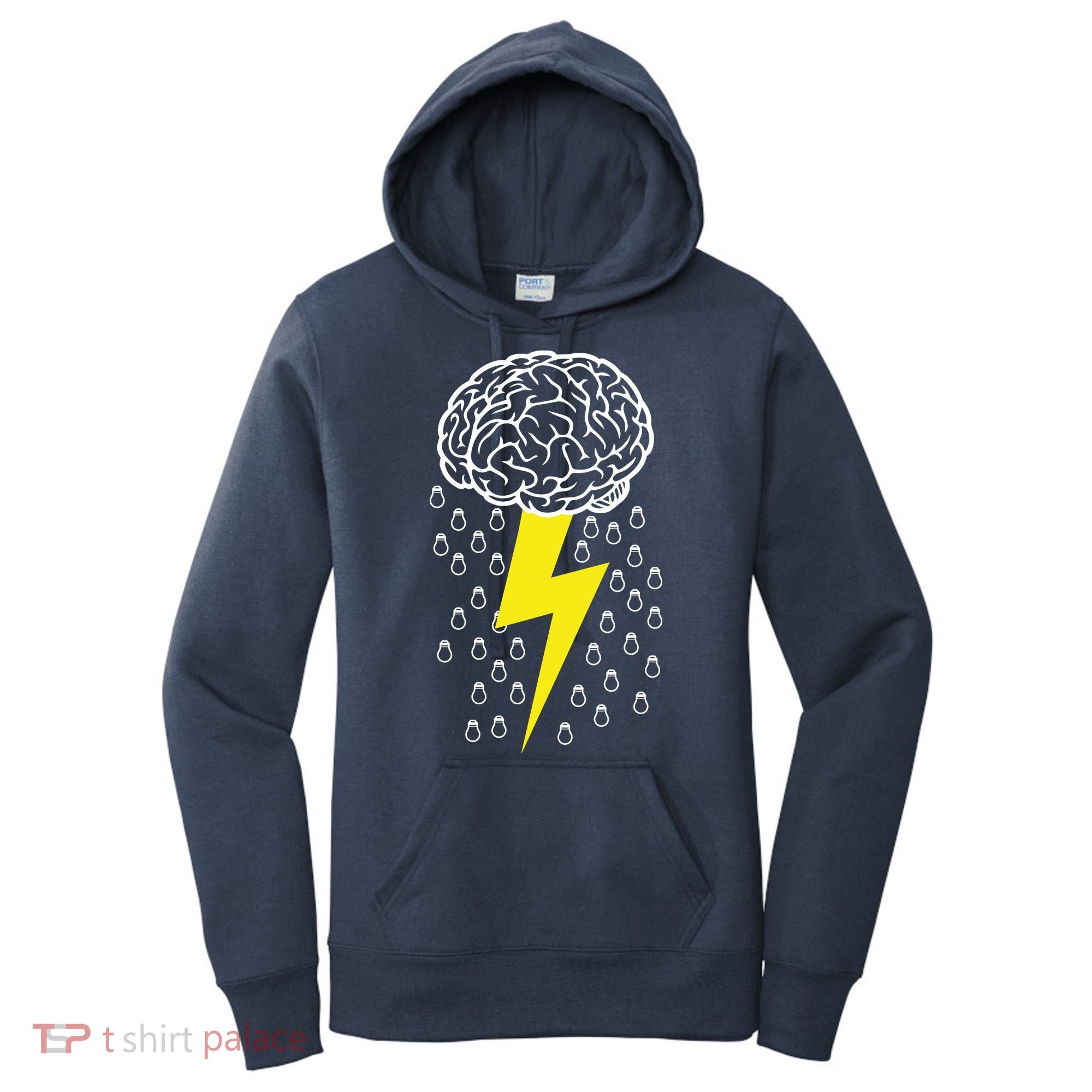 Brainstorm Lightning Cloud Women's Hoodie