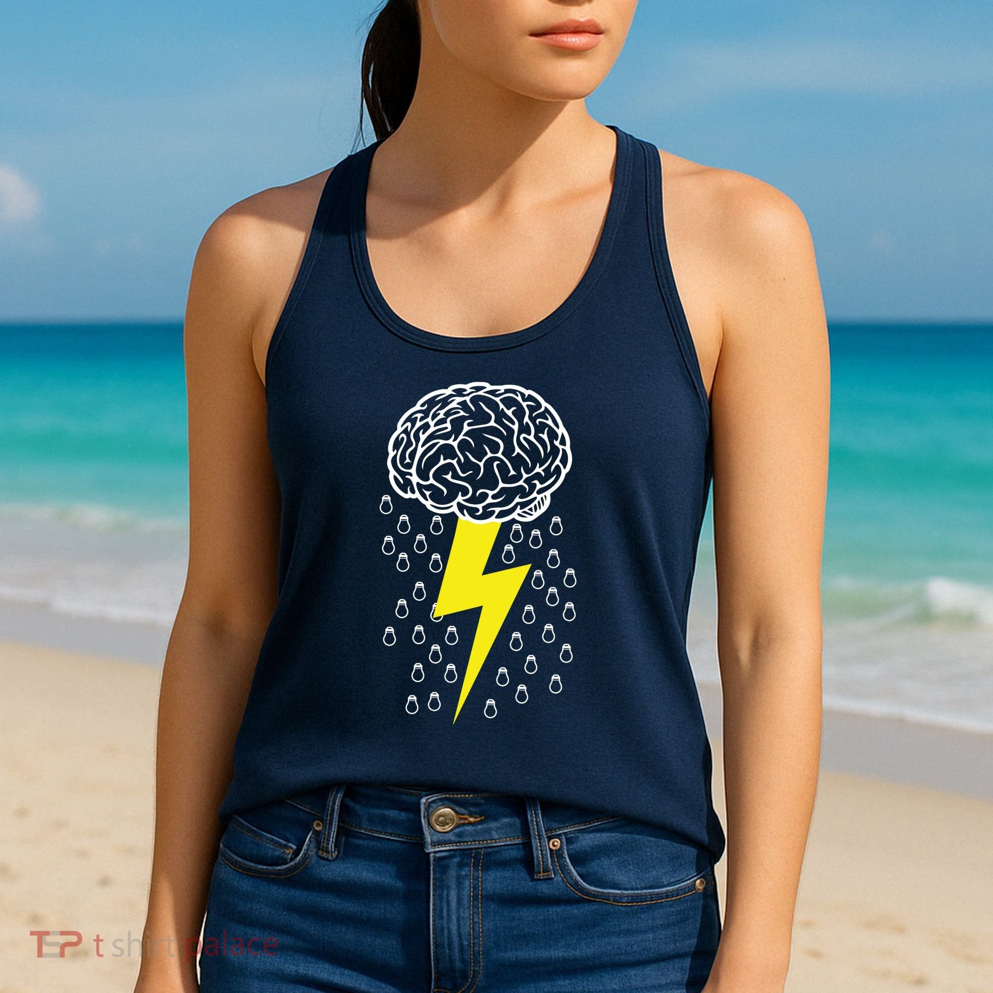 Brainstorm Lightning Cloud Women's Tank Top