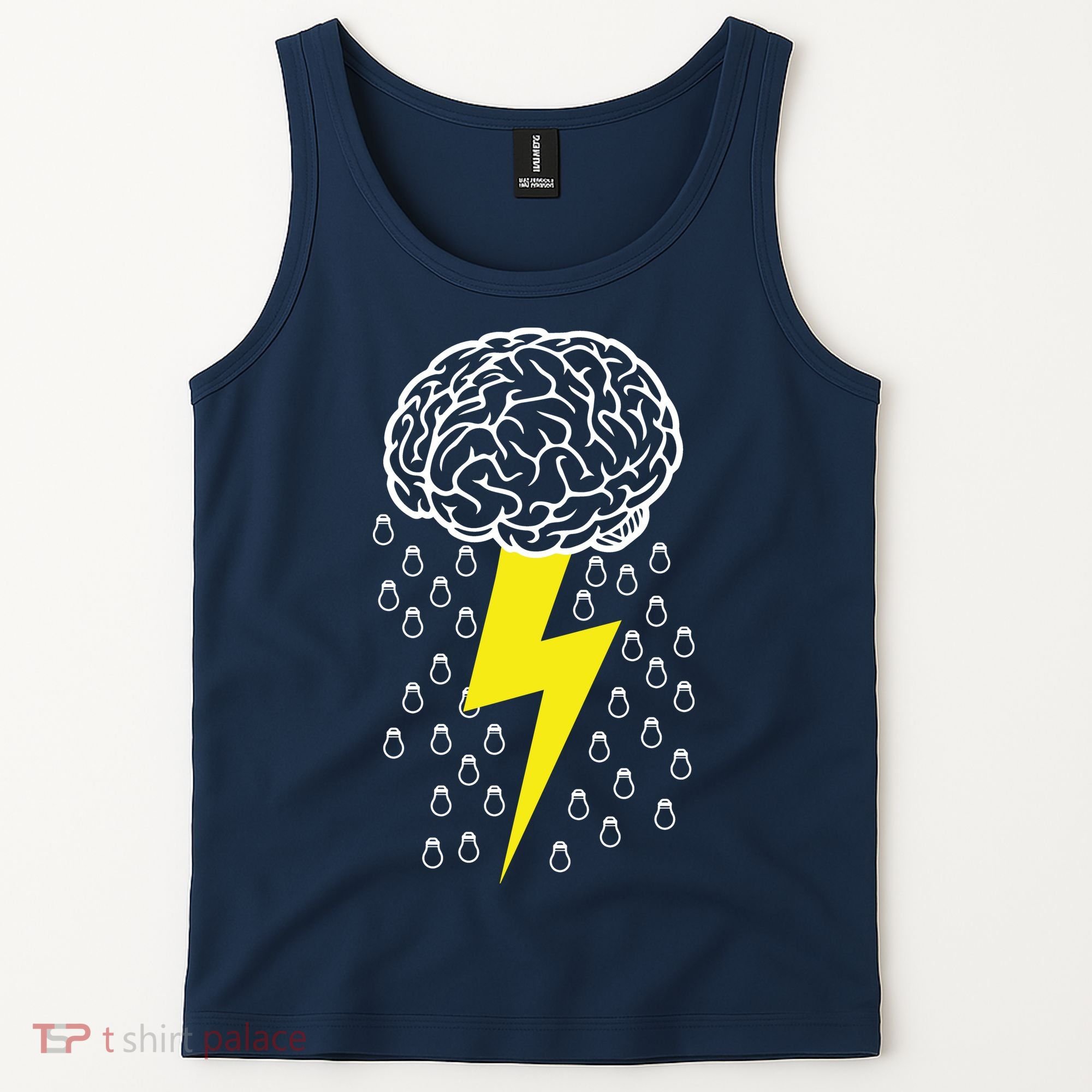 Brainstorm Lightning Cloud Tank Top