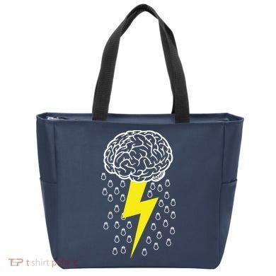 Brainstorm Lightning Cloud Tote Bag