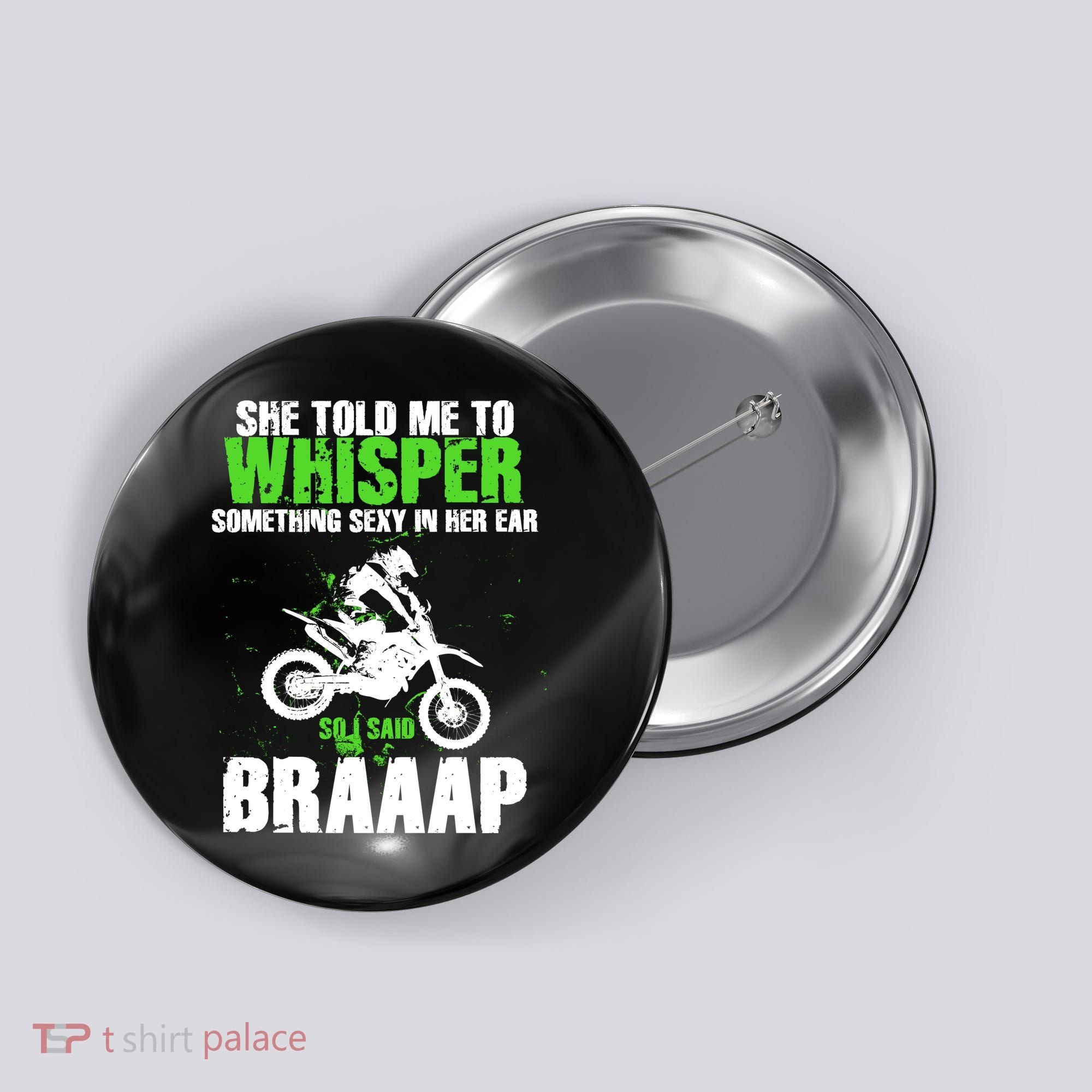 BRAPPP Motocross  Button