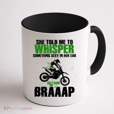 BRAPPP Motocross Coffee Mug back