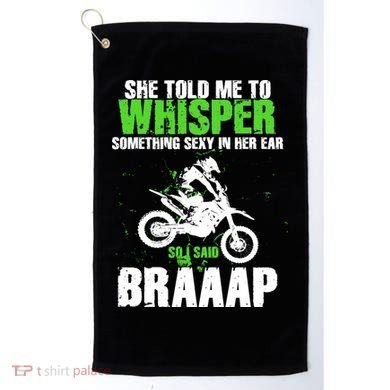 BRAPPP Motocross  Golf Towel