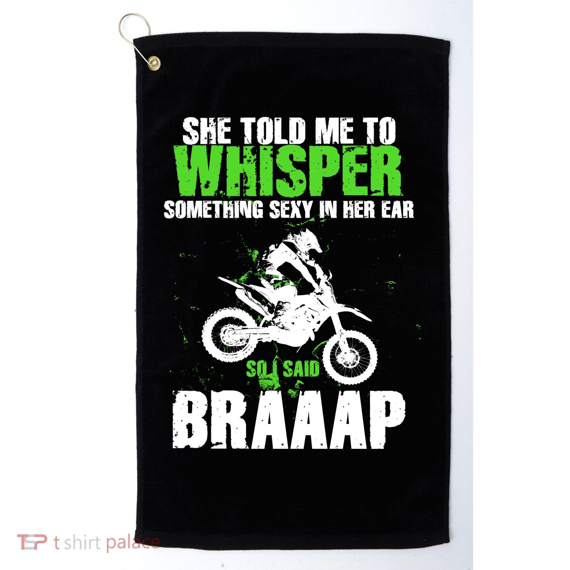 BRAPPP Motocross  Golf Towel