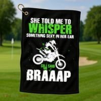 BRAPPP Motocross  Golf Towel thumb 1