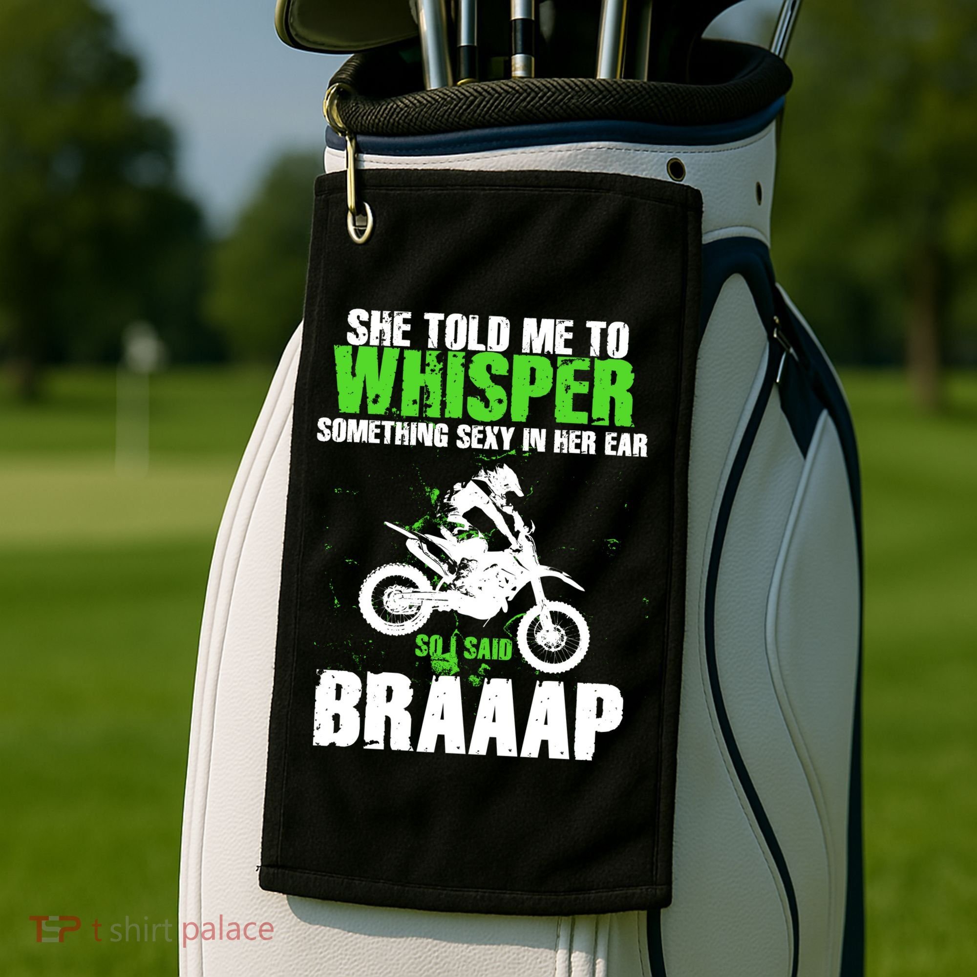 BRAPPP Motocross  Golf Towel