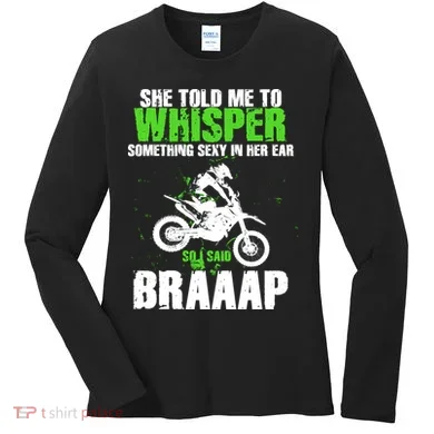 BRAPPP Motocross  Women's Long Sleeve Shirt