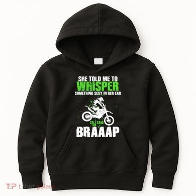 BRAPPP Motocross  Kids Hoodie