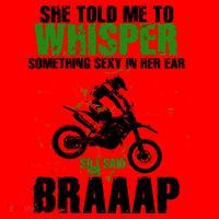 BRAPPP Motocross  Santa Hat thumb 1