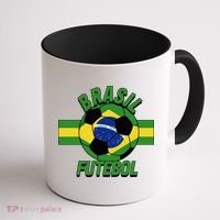 Brasil Futebol Brazil Soccer Coffee Mug thumb 1