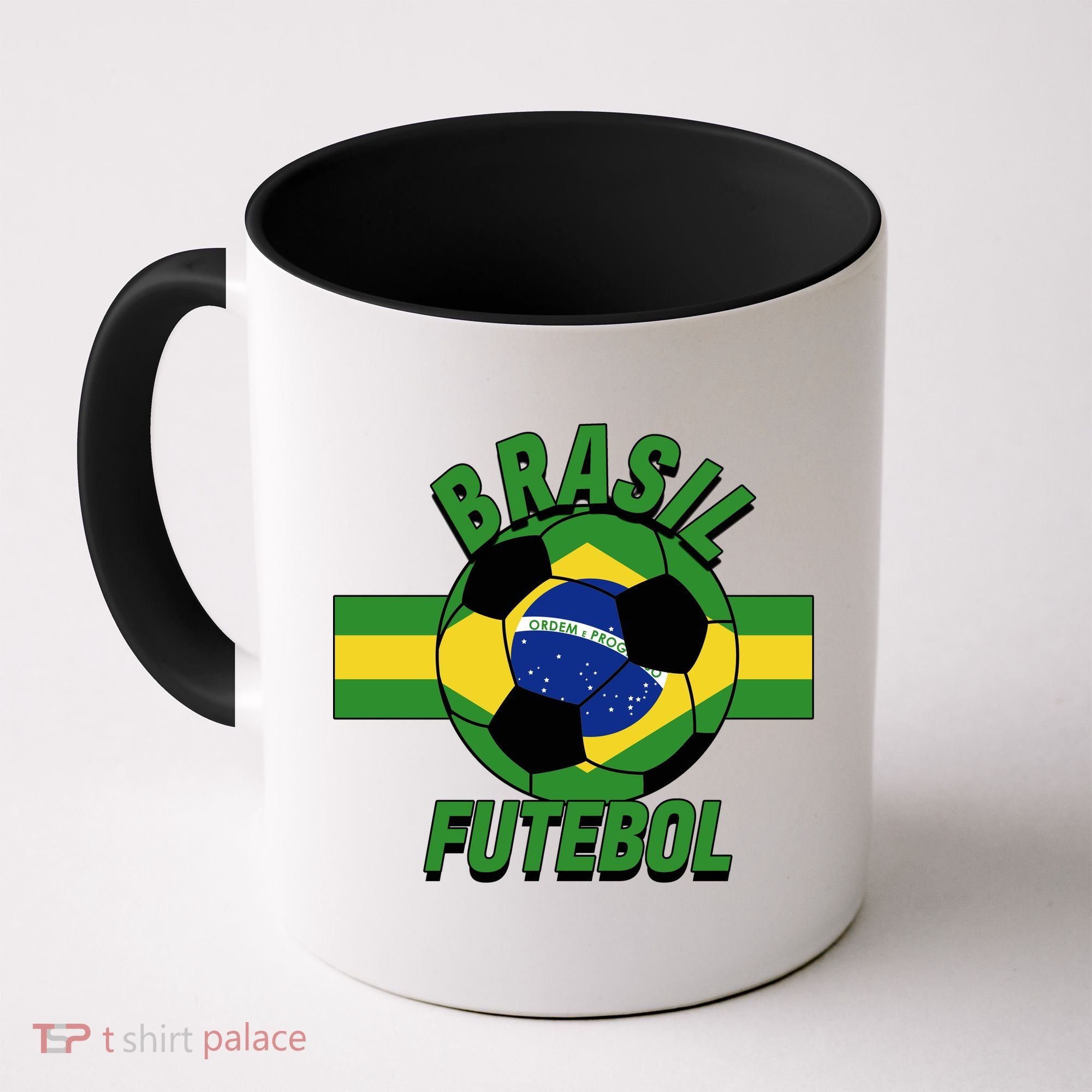Brasil Futebol Brazil Soccer Coffee Mug