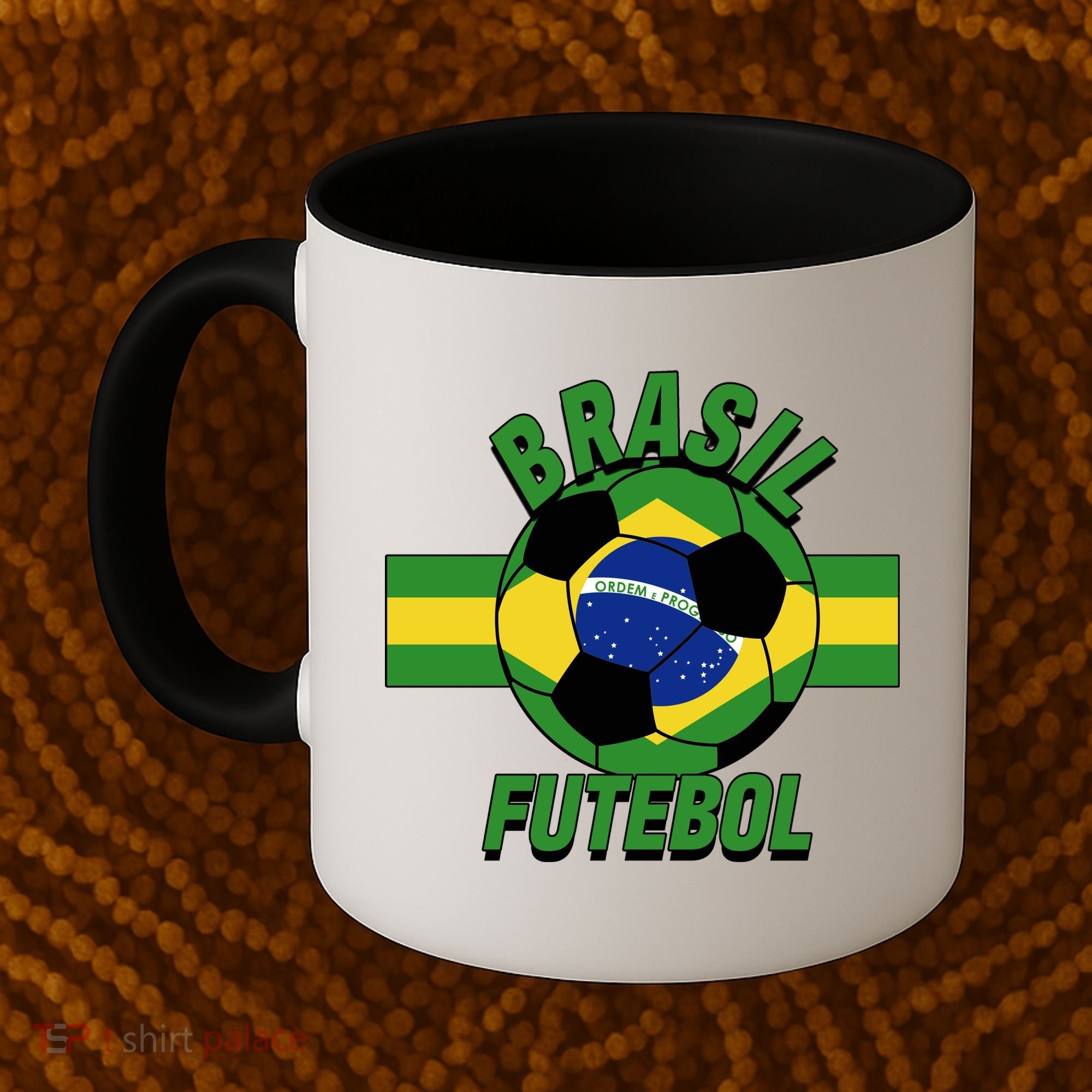 Brasil Futebol Brazil Soccer Coffee Mug