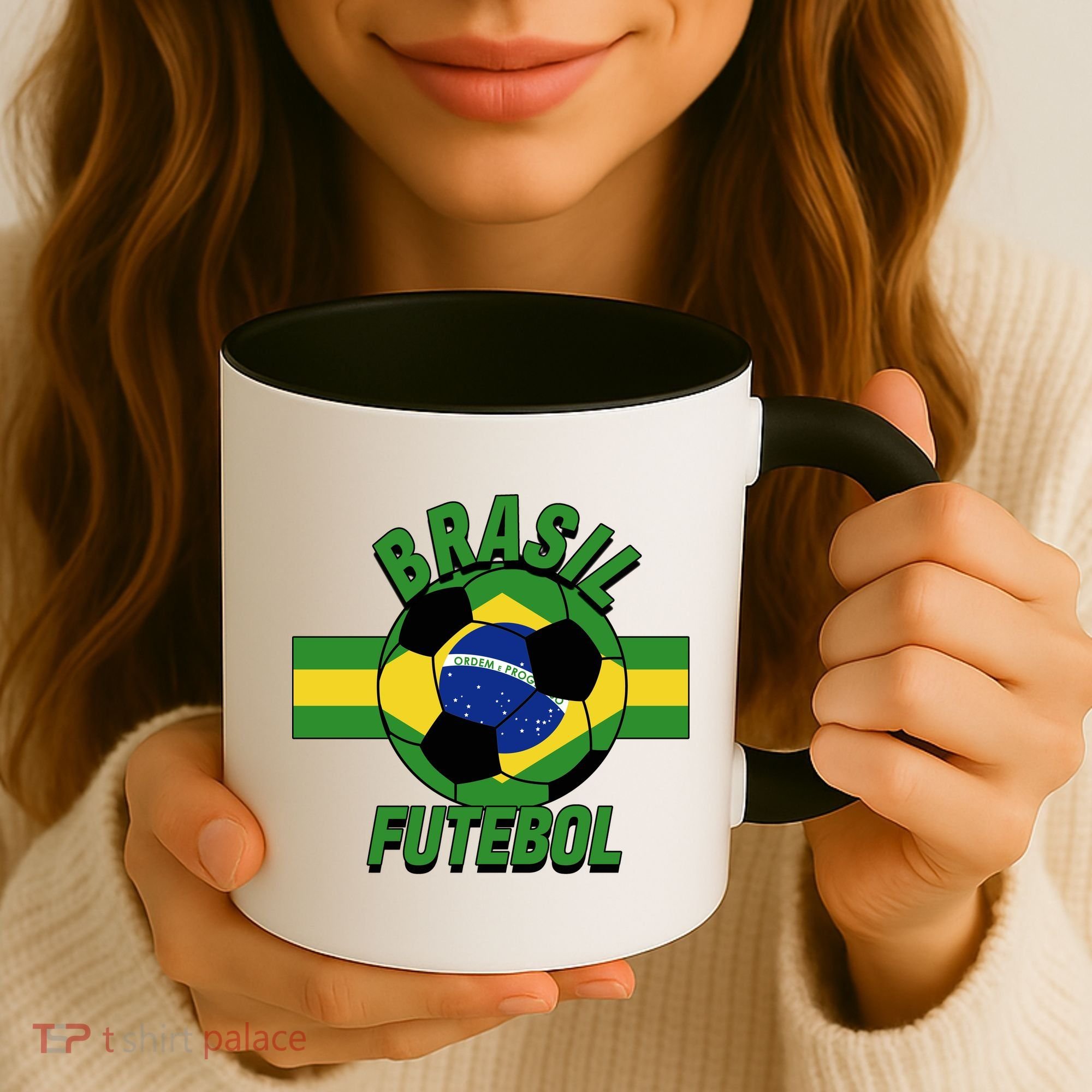 Brasil Futebol Brazil Soccer Coffee Mug