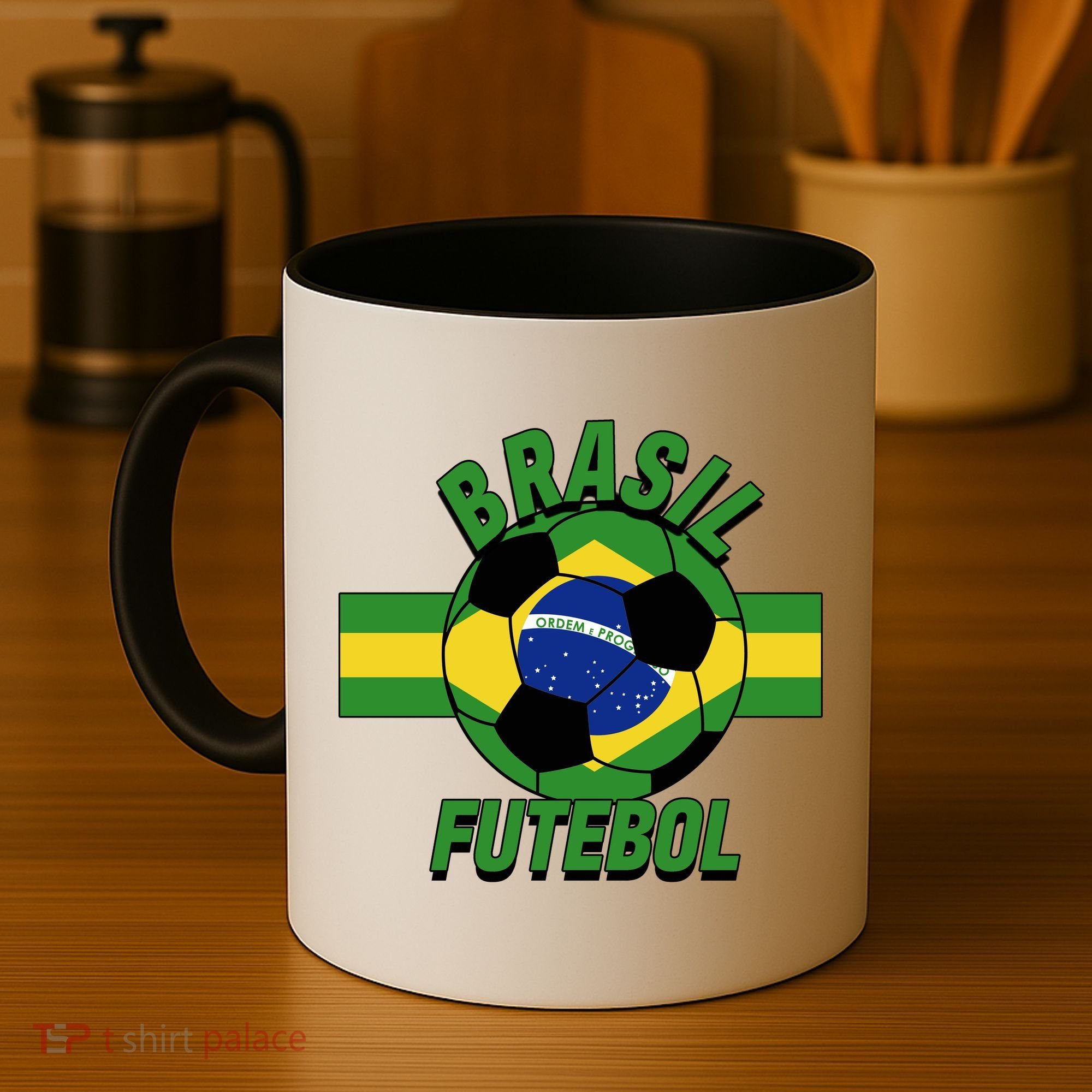 Brasil Futebol Brazil Soccer Coffee Mug