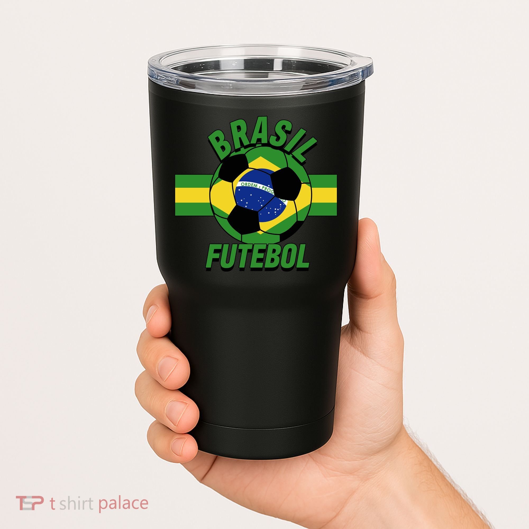 Brasil Futebol Brazil Soccer Tumbler