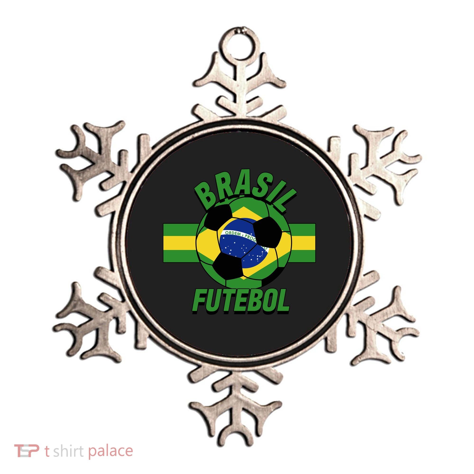Brasil Futebol Brazil Soccer Ornament