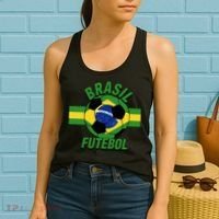 Brasil Futebol Brazil Soccer Women's Tank Top thumb 2