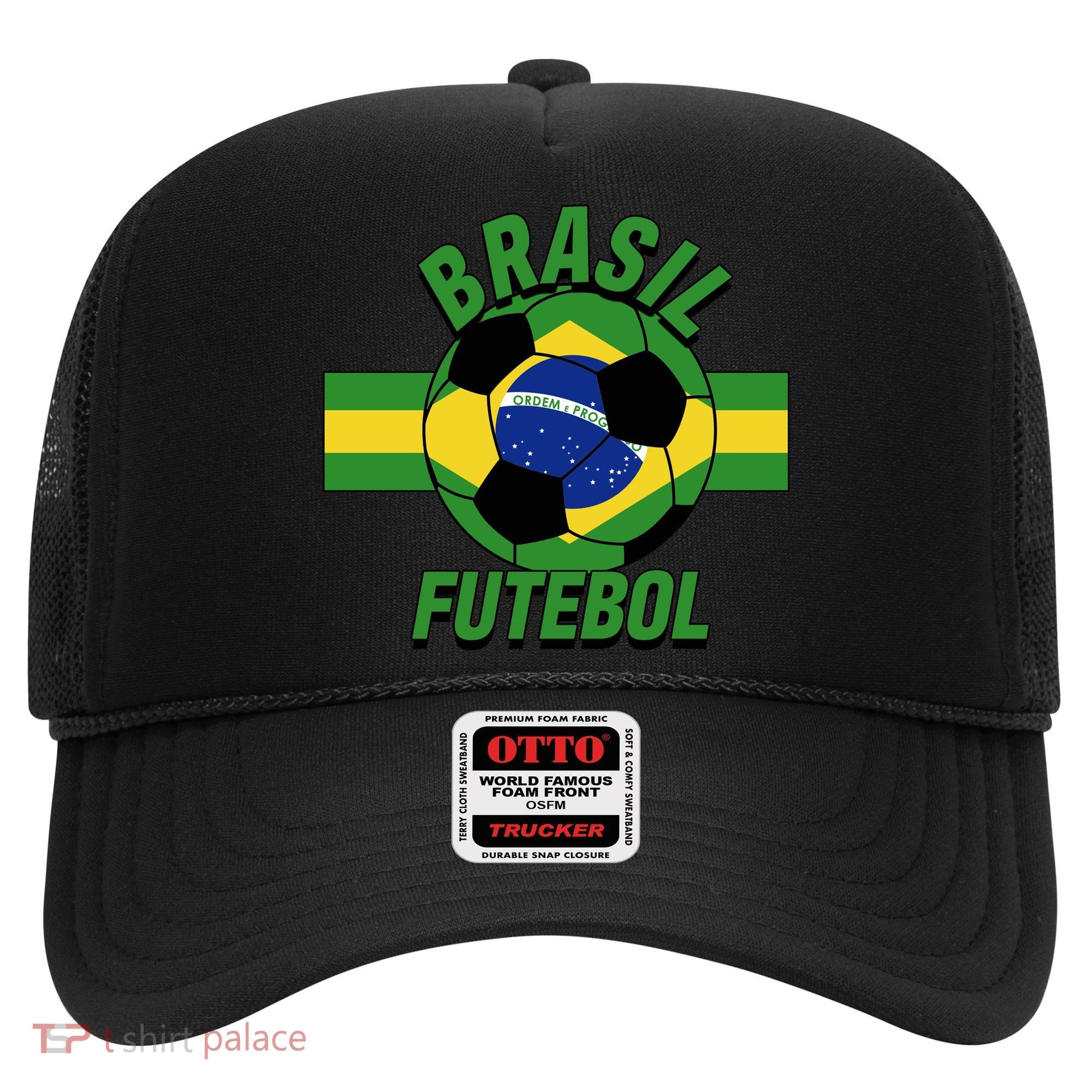 Brasil Futebol Brazil Soccer Hat