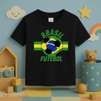 Brasil Futebol Brazil Soccer Toddler T-Shirt thumb 3