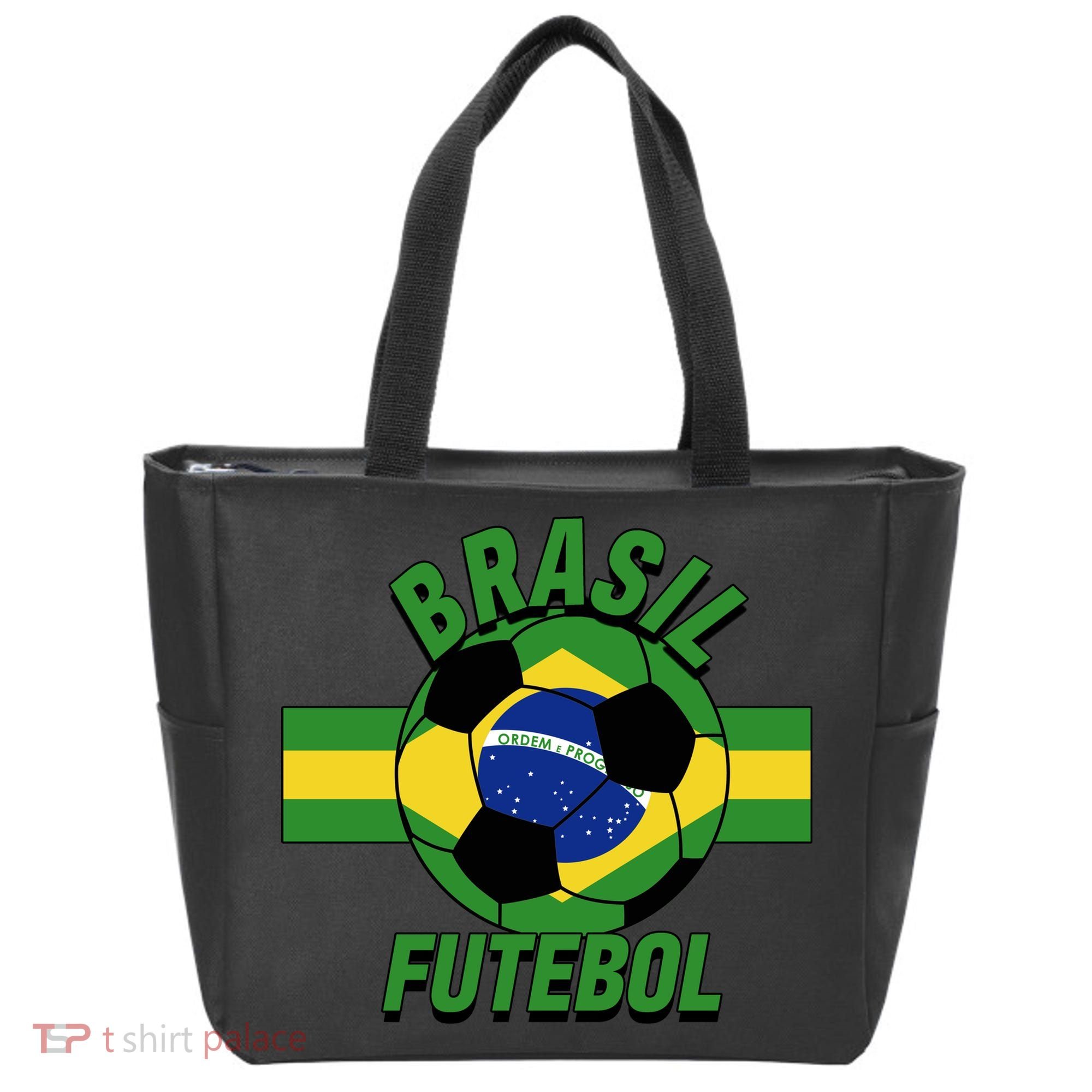 Brasil Futebol Brazil Soccer Tote Bag