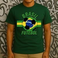 Brasil Futebol Brazil Soccer T-Shirt thumb 3
