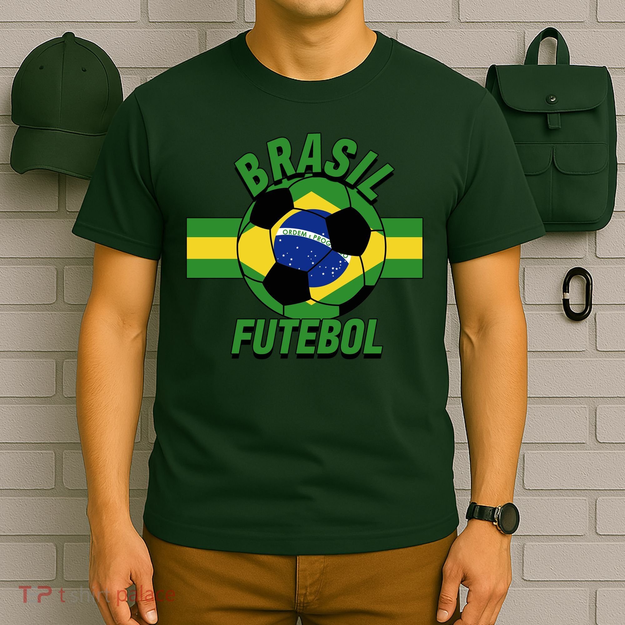 Brasil Futebol Brazil Soccer T-Shirt