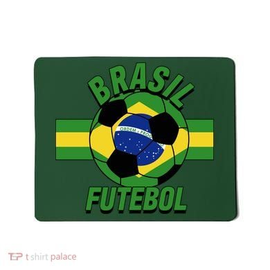 Brasil Futebol Brazil Soccer Mousepad