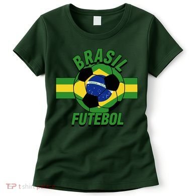 Brasil Futebol Brazil Soccer Women's T-Shirt