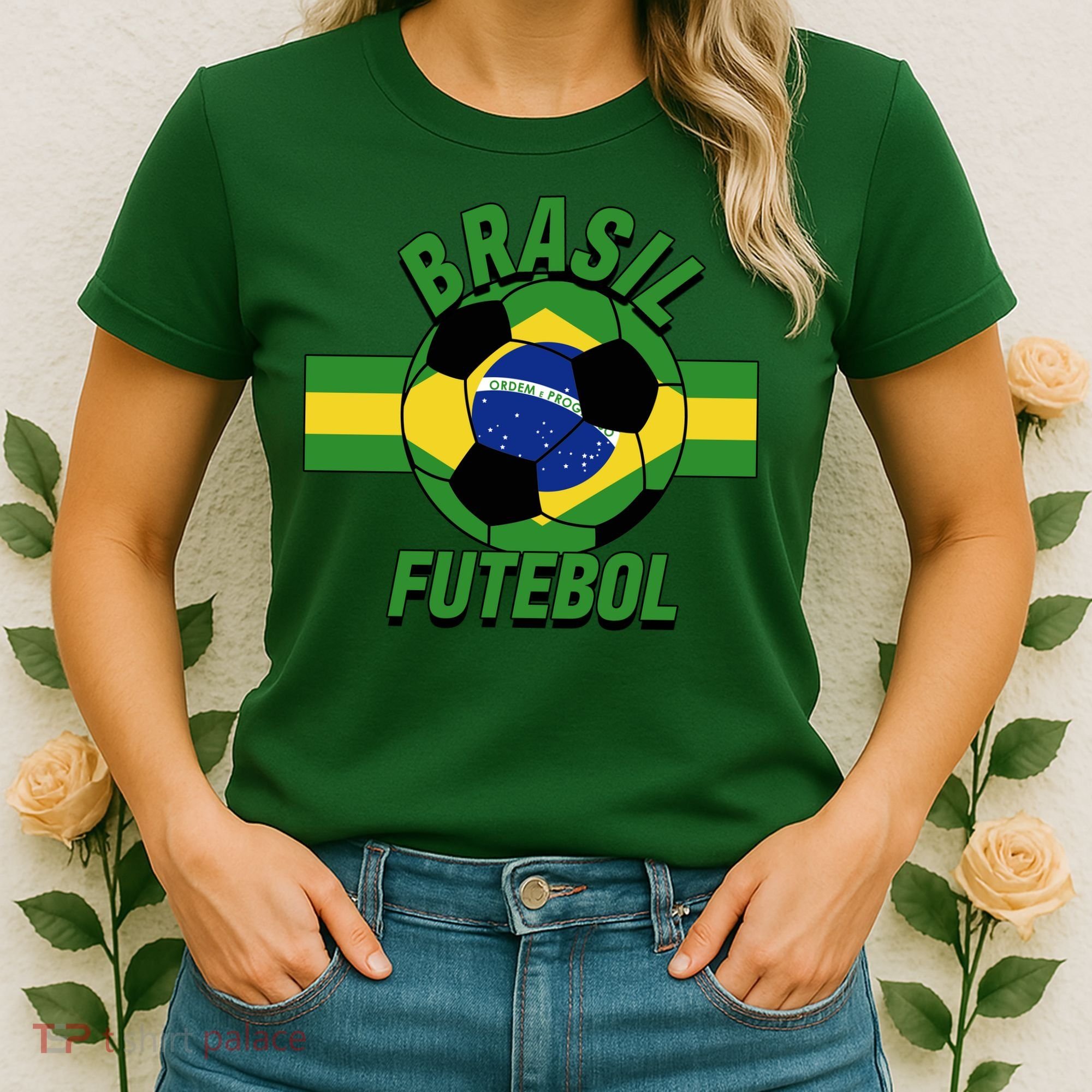 Brasil Futebol Brazil Soccer Women's T-Shirt
