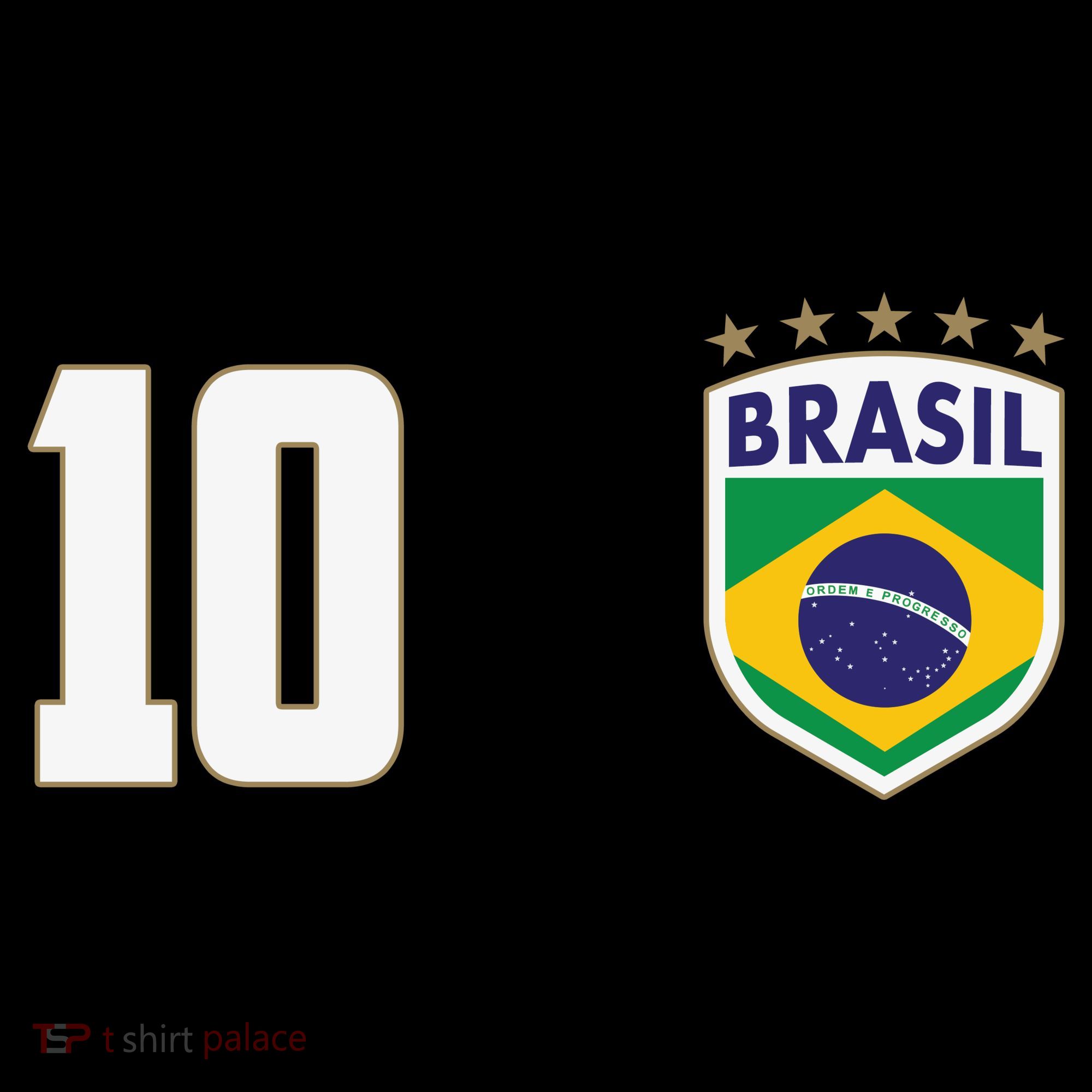 Brasil World Cup Soccer Emblem Jersey Women's Hoodie
