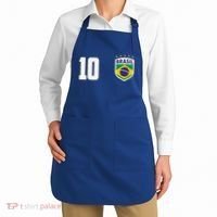 Brasil World Cup Soccer Emblem Jersey Apron thumb 2
