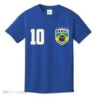 Brasil World Cup Soccer Emblem Jersey Kids T-Shirt thumb 0