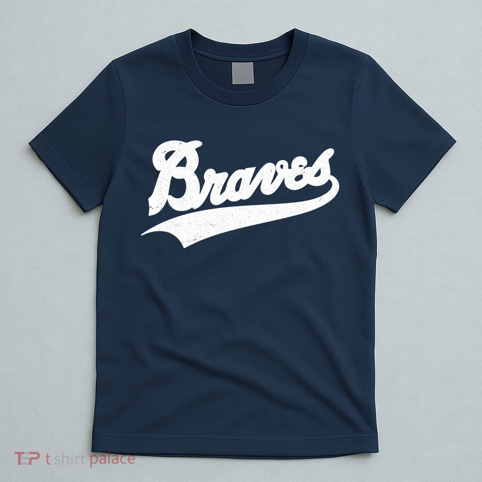Braves Baseball Vintage Sports Logo T-Shirt