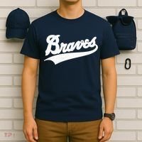 Braves Baseball Vintage Sports Logo T-Shirt thumb 6