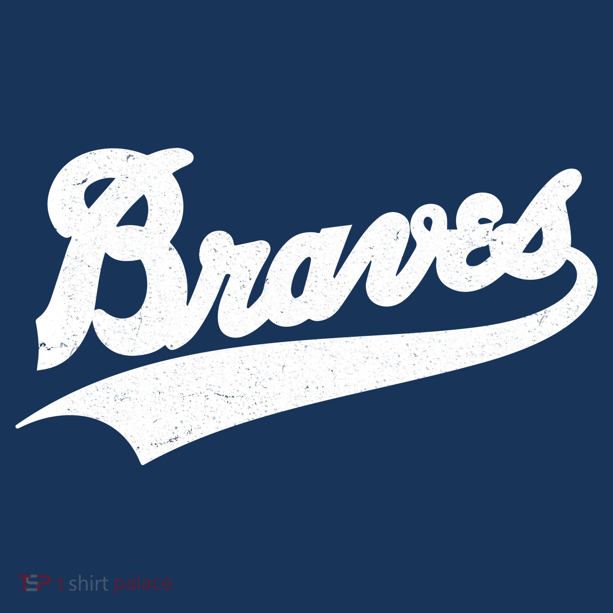 Braves Baseball Vintage Sports Logo T-Shirt