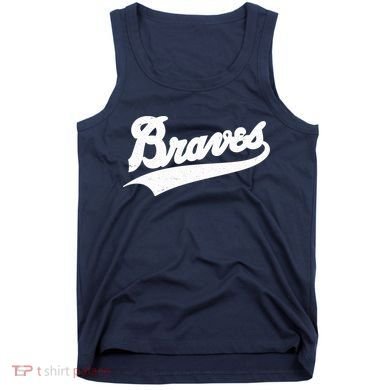 Braves Baseball Vintage Sports Logo Tank Top