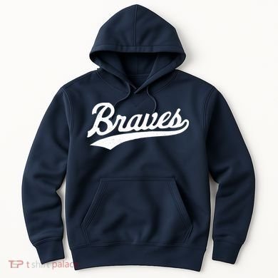 Braves Vintage Distressed Hoodie